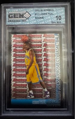 2005-06 Bowman Chris Paul RC