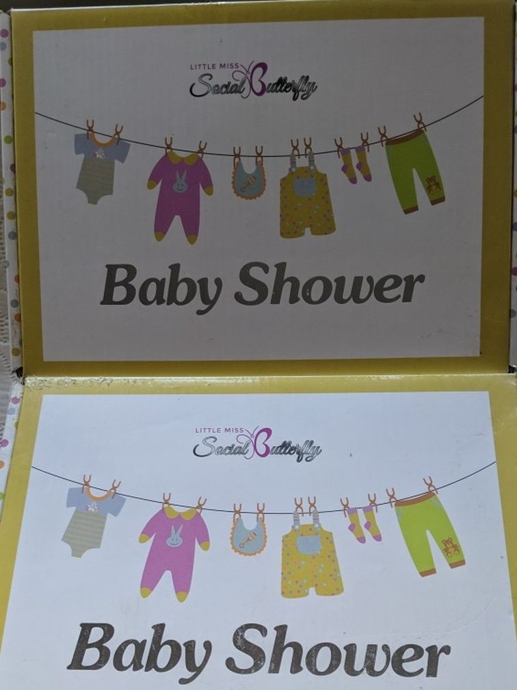 Baby Shower Decor And Game Kit