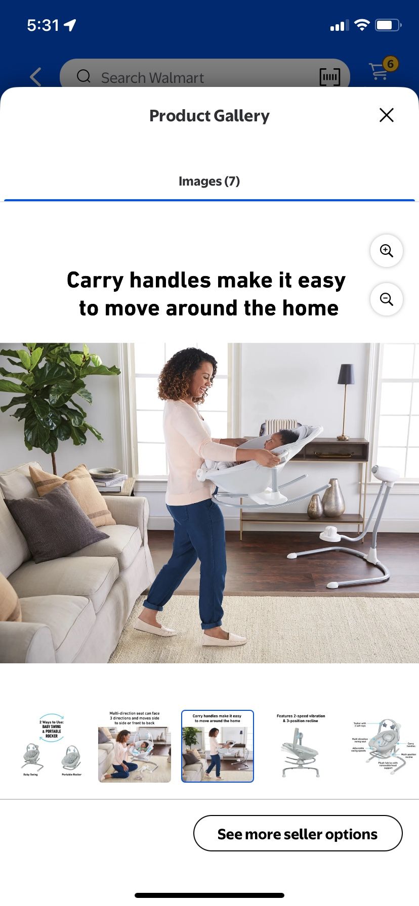 Graco Soothe And Swing Swing/glider/bouncer Combo