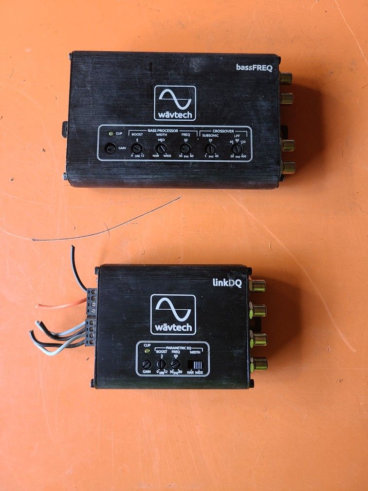 Wavetech Line Out Coverters Bass Processors