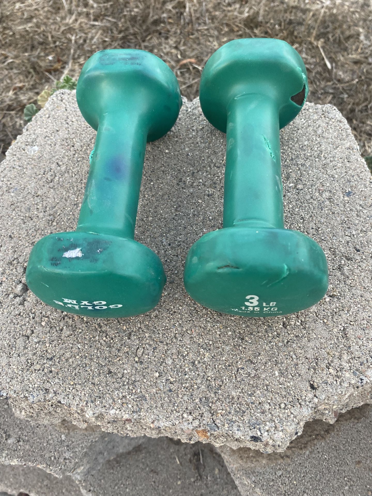 Hand Weights Set 3 Lbs each