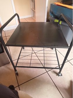 Shelf with wheels