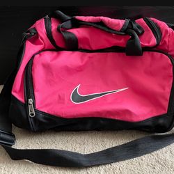 Nike Small Pink Duffel Bag