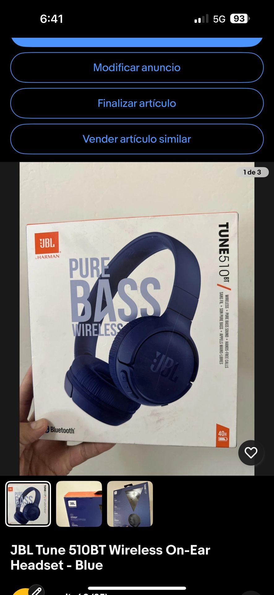 Headphones JBL New