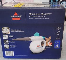 BISSELL PowerSteamer Extended Reach Hand Held Steamer,(se hable español)