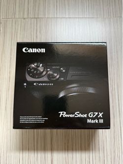 Canon PowerShot G7X Mark III