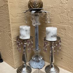 Beautiful Candle Holders With Candles