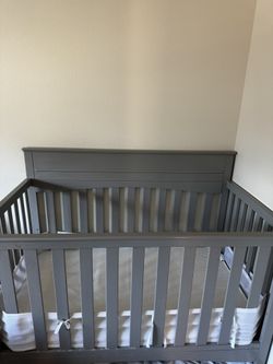 Baby Crib And Mattress
