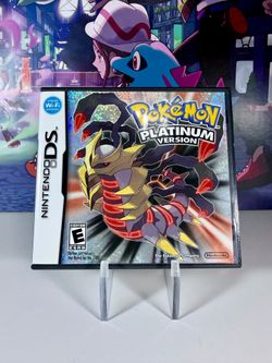 Nintendo DS Pokémon Platinum Version W/Manual Inserts - Tested & Working