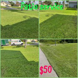Lawn patio