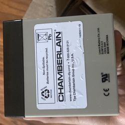 Chamberlain battery backup