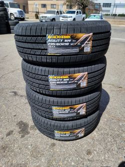 235 60 18 NEW TIRES ODYSSEY CARAVAN SIENNA JOURNEY KIA LEXUS CRV