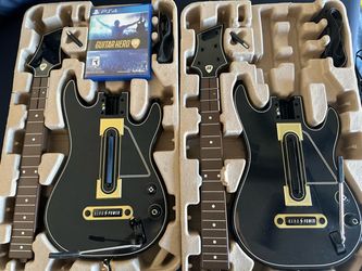 Guitar Hero Live PS4 Bundle with Two Guitars