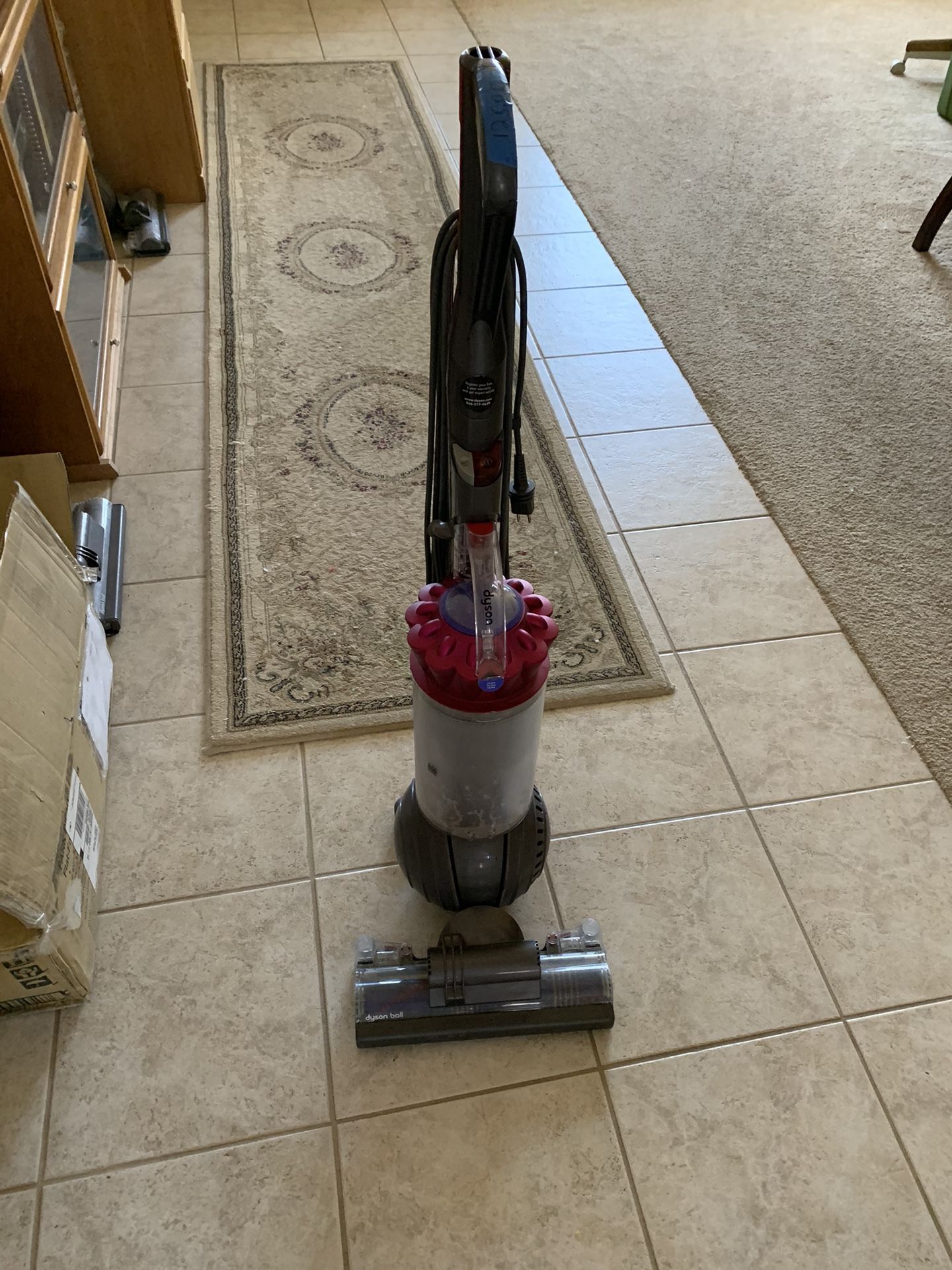 Dyson Canister Vacuum Cleaner With Attachments