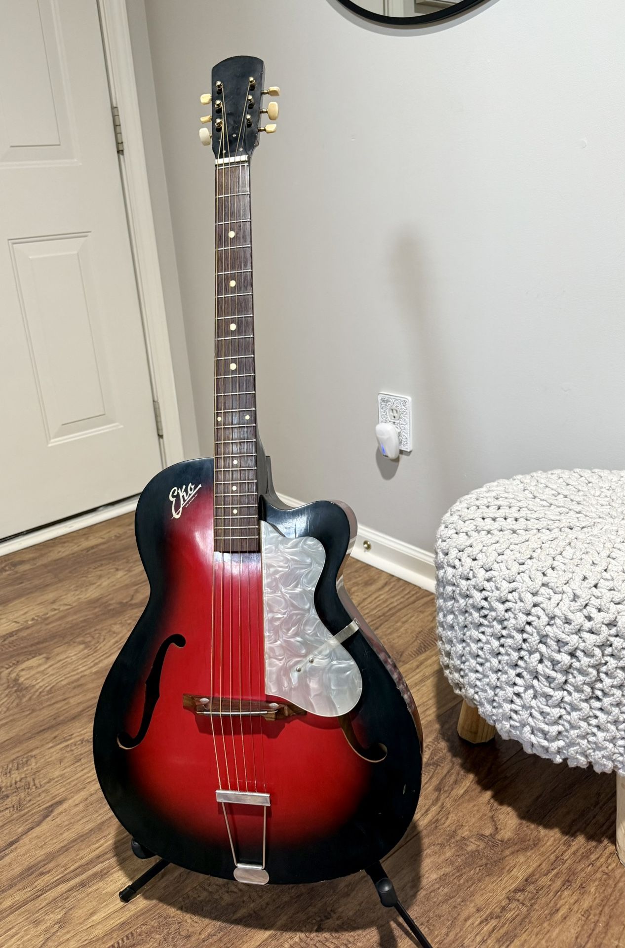 1960’s Vintage Eko Model 100 Acoustic Guitar