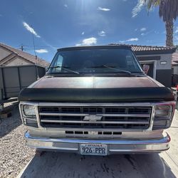 1979 G20 Chevy van project 