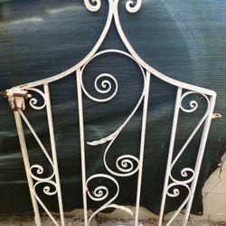 Decorative Wrought Iron Garden Gate