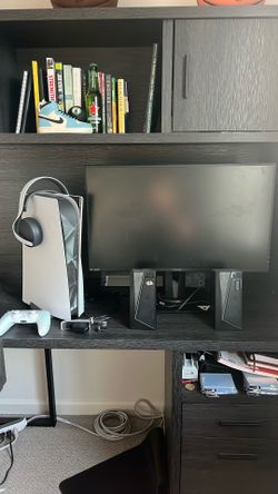 PlayStation 5 Disc Version/Bluetooth PS Headphones/PS5 Controller/Asus 24” Monitor