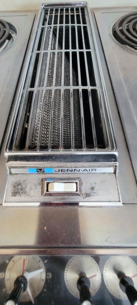 Vintage Jenn Air Cooktop Stove