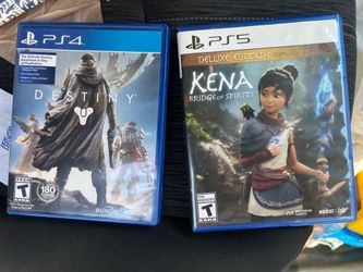 Kena (PS5)/Destiny (PS4) game bundle