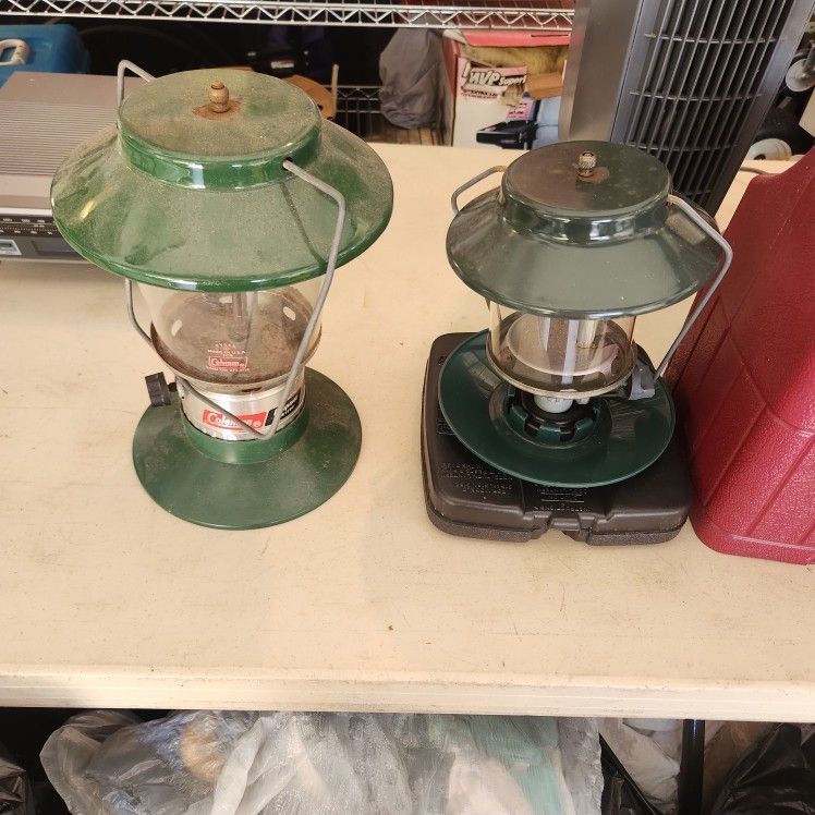 coleman propane lanterns