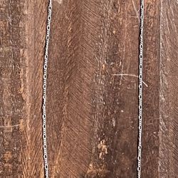 NEW 24” Sterling Silver Figueroa Chain