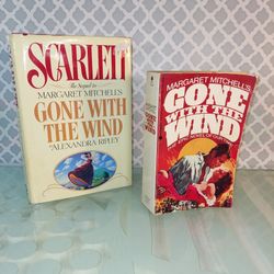 Gone With The Wind & Scarlett The Sequel Book Set