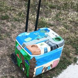 Coleman Ice Chest With Wheels 