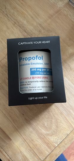 Protocol Candle- medical humor/gag gift