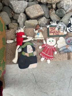 Cat Ornaments Used