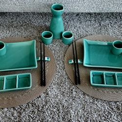 "Oggi" Sushi Dinnerware Mega Bundle 