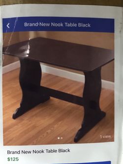 New Nook Table