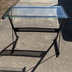 Glass Desk 