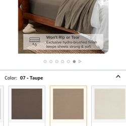 Split King Sheet Set (5 Piece)