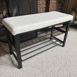 Upholstered bench