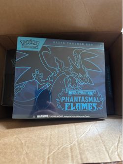 New phantasmal flames elite trainer box Pokémon