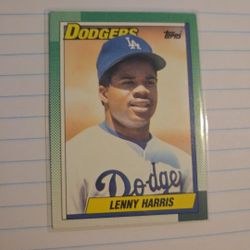 1990 Topps Lenny Harris #277 Baseball Card