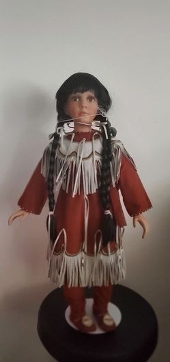 Deer Shadow Native American Indian Doll