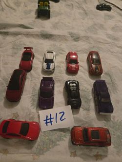 Lot of 10 Die-Cast Toy Cars