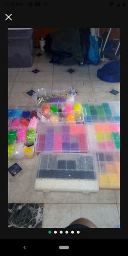 70,000 + PEERLER BEADS W/ TOOLS