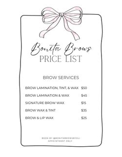 Eye Brow Lamination
