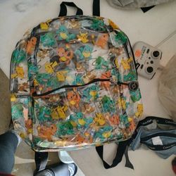Pokemon Backpack Just Used 1 Day