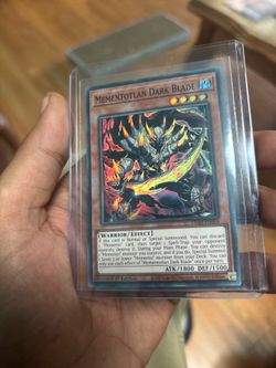 Konami Mementotlan Dark Blade VASM-EN004 1st Ed Secret Rare Foil ATK/DEF