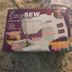 Brand New Sealed Easy Sew Cordless Portable Sewing Machine