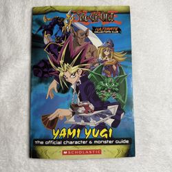 Yu-Gi-Oh! Yami Yugi Official Character & Monster Guide Scholastic 2006 VG