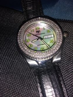 Ladies TechnoMarine Watch W Diamond Bezel