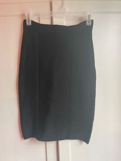 Black Babe Bandage Pencil Skirt