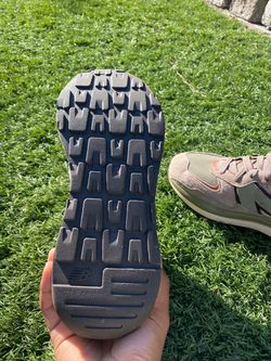 New Balance 57/40 Sweet Caramel, olive green and beige suede.