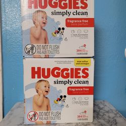 Huggies Wipes $13 Each 