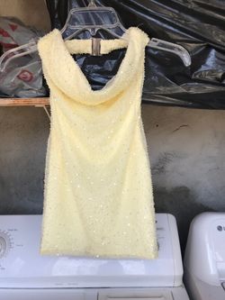 Windsor yellow dress size small